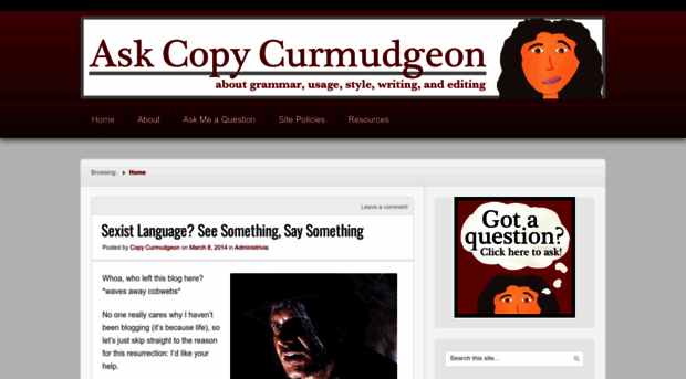 askcopycurmudgeon.com