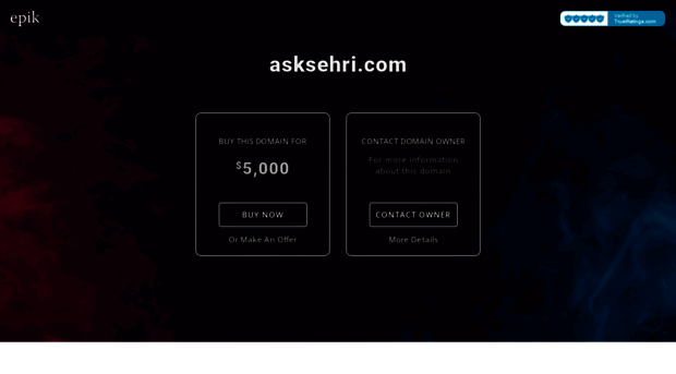 asksehri.com