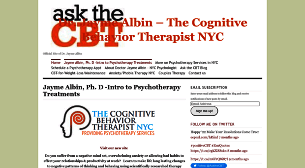 askthecognitivebehaviortherapist.com