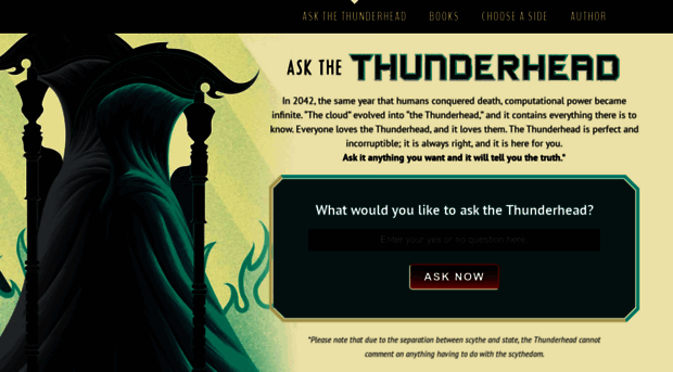 askthethunderhead.com