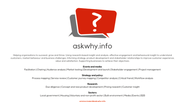 askwhy.info