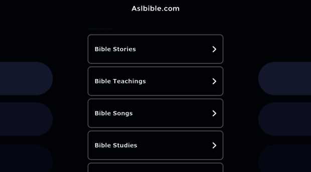 aslbible.com