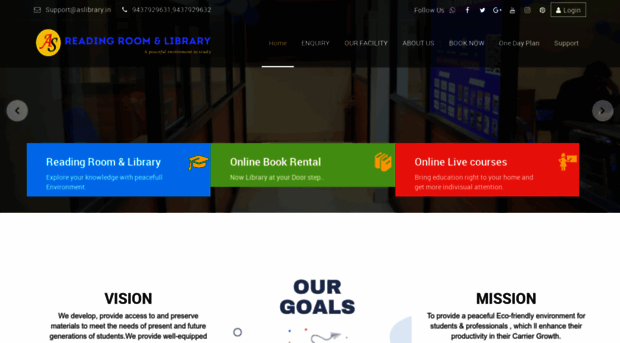 aslibrary.in