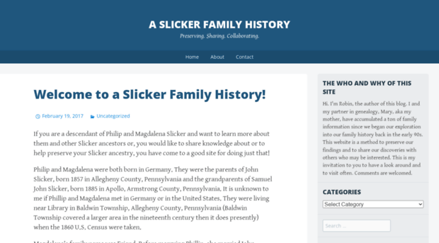 aslickerfamilyhistory.com