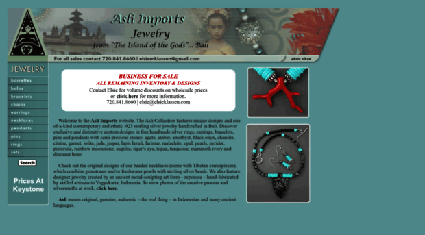 asliimportsjewelry.com