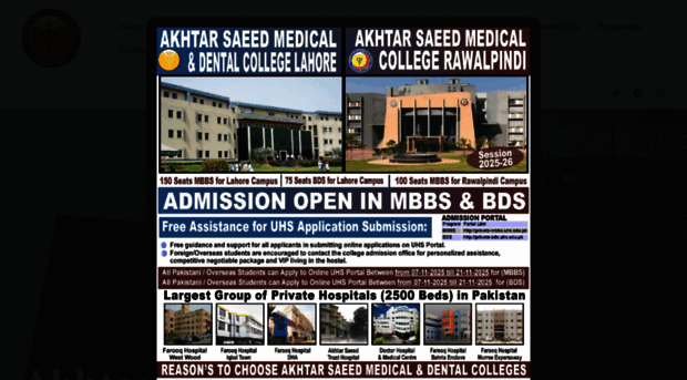 asmc.edu.pk
