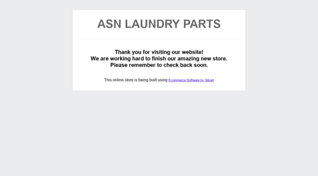 asnlaundryparts-com.3dcartstores.com