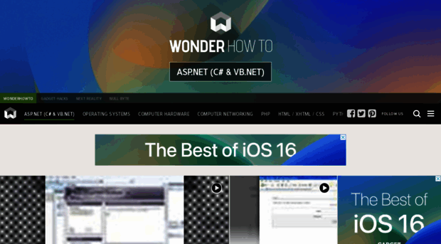 asp-net.wonderhowto.com