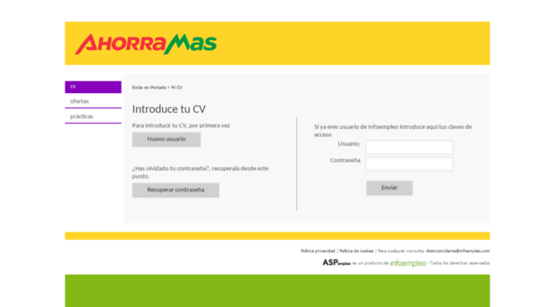 aspahorramas.infoempleo.com