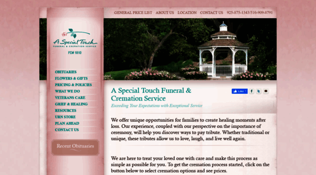 aspecialtouchfuneralservice.com