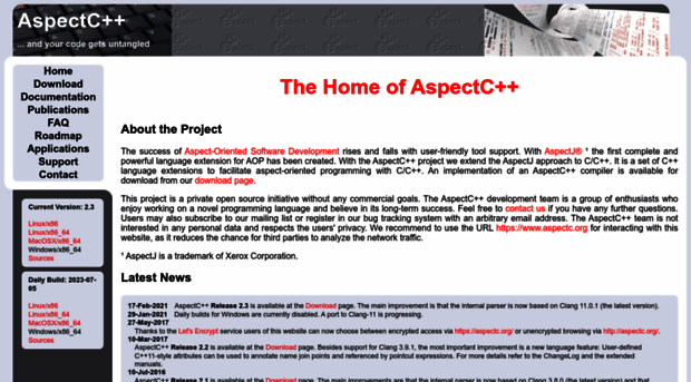 aspectc.org