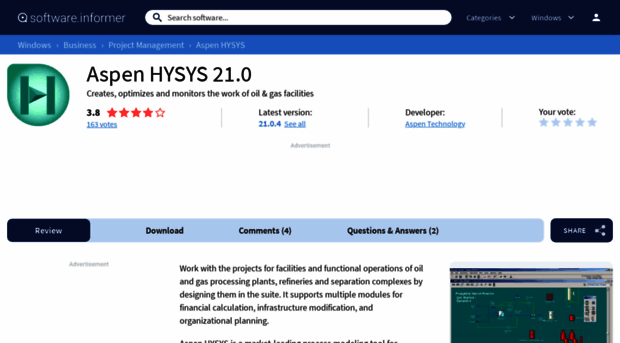 aspen-hysys.software.informer.com