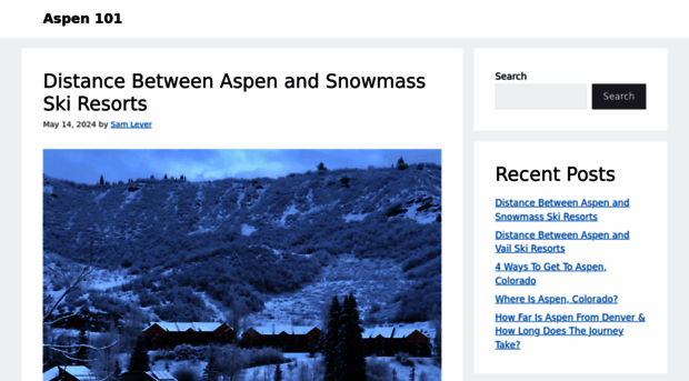 aspen101.com