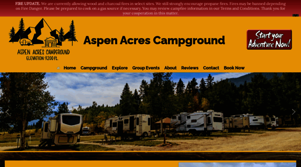 aspenacrescampground.com