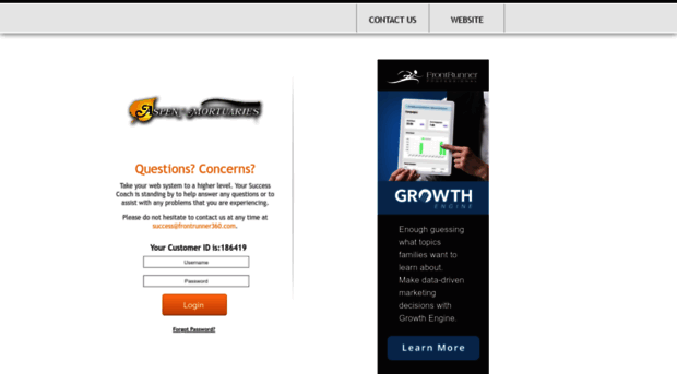 aspenmortuaries.frontrunnerpro.com