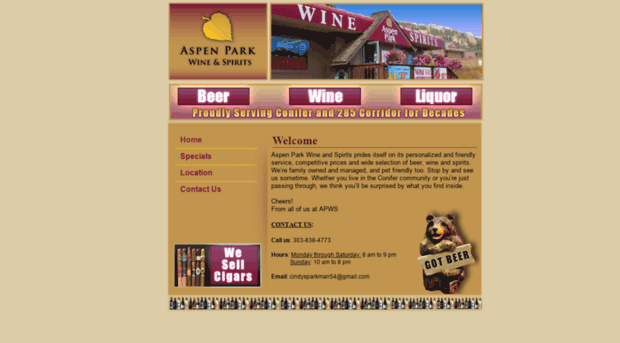 aspenparkwineandspirits.com