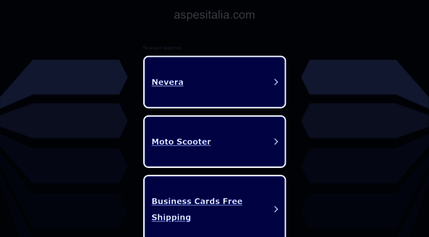 aspesitalia.com