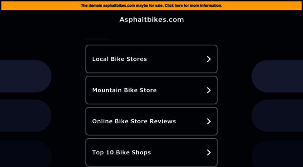 asphaltbikes.com