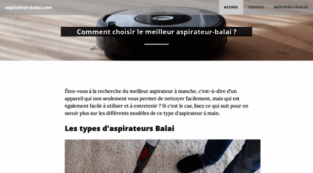 aspirateur-balai.com