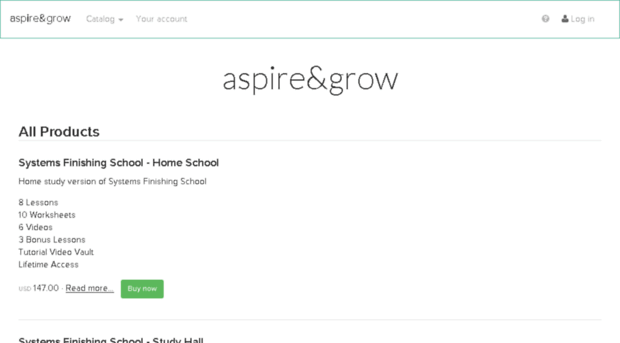 aspiregrow.simplero.com