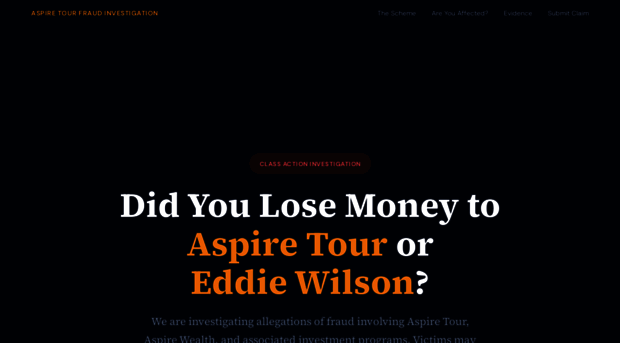 aspiretourfraud.com