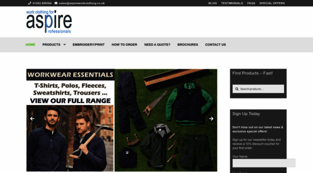 aspireworkclothing.co.uk