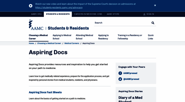 aspiringdocs.org