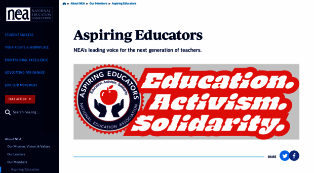 aspiringeducators.nea.org