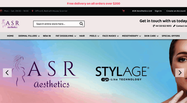 asraestheticsltd.com