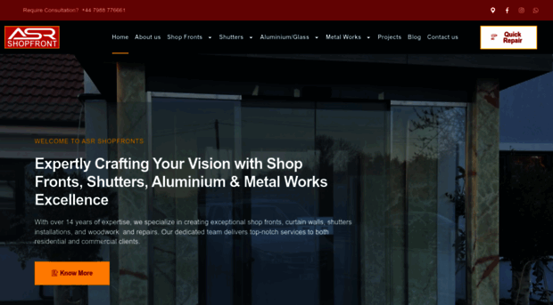 asrshopfront.co.uk