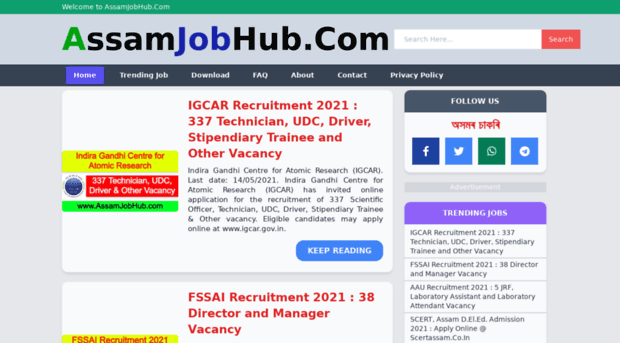 assamjobhub.com