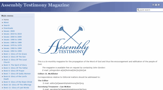 assemblytestimony.org