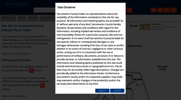 assessorparcelviewer.saccounty.gov