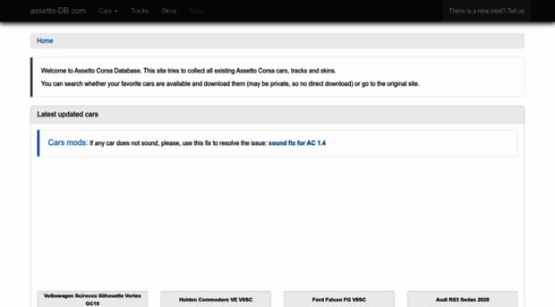 Assetto Corsa Mods Database