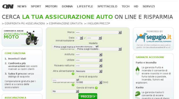 assicurazioni-segugio.quotidiano.net