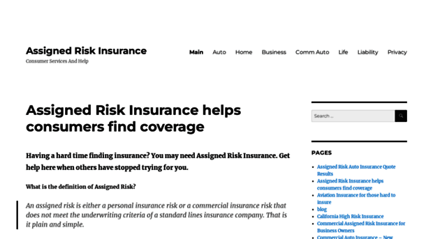 assignedriskinsurance.com