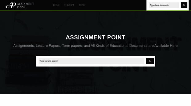 assignment point website