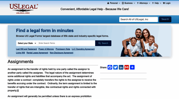 assignments.uslegal.com