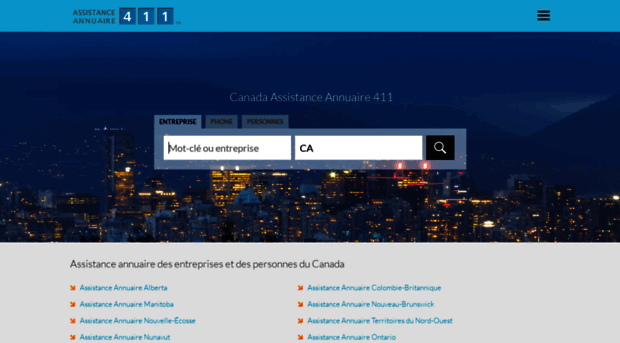 assistanceannuaire411.ca