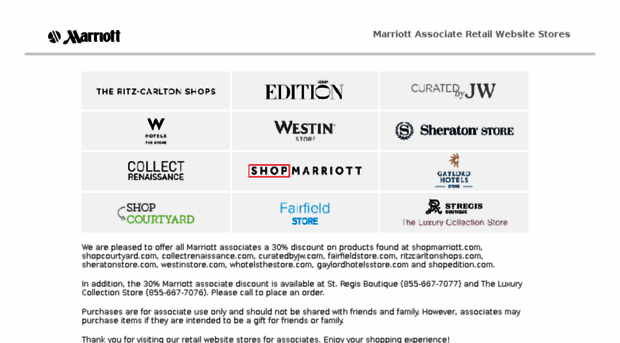 assoc.shopmarriott.com