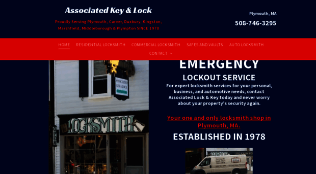 associatedkeyandlock.com