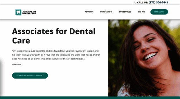 associatesfordentalcare.com