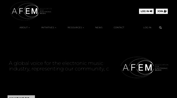 associationforelectronicmusic.org