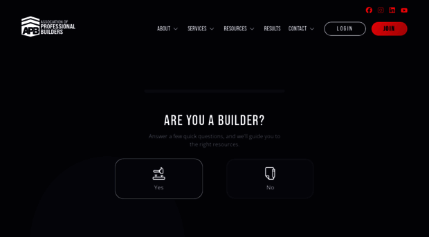 associationofprofessionalbuilders.com