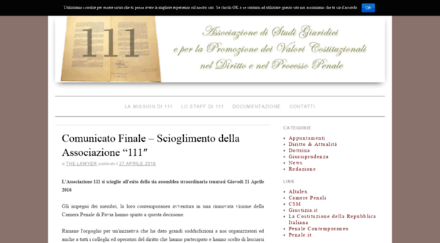 associazione111.it