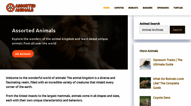 assortedanimals.com