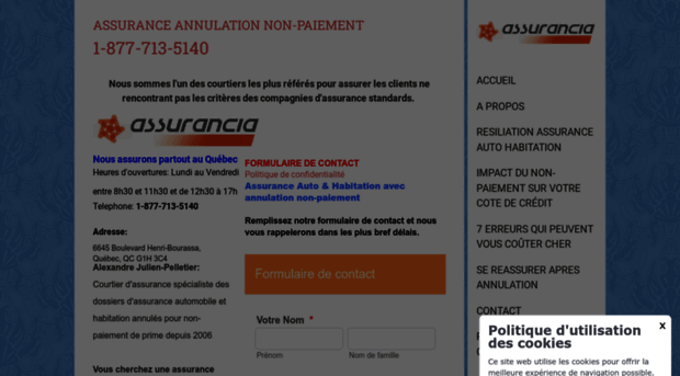assurance-annulation-non-paiement.net