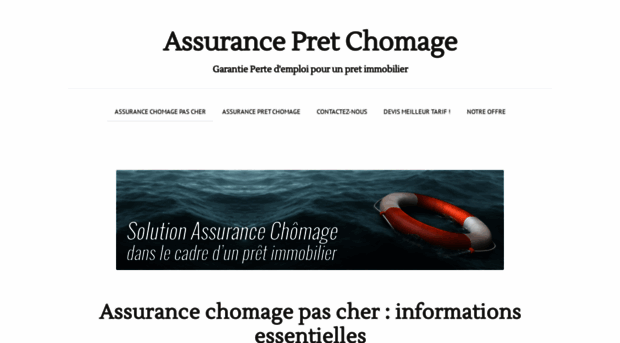 assurance-chomage-pas-cher.com