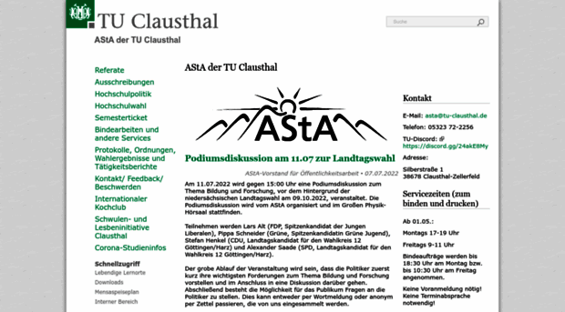 asta.tu-clausthal.de