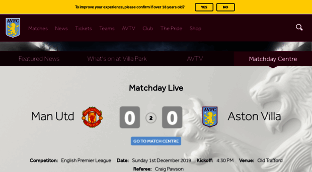 astonvillafcpayments.streamamg.com